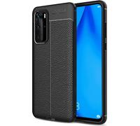 Housse NALIA pour Huawei P40 Pro, aspect cuir Housse élégante pour téléphone portable