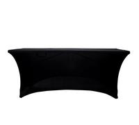 WERKA PRO Housse Nappe pour Table Pliante 240cm Noire