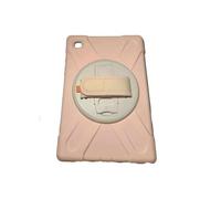 Housse - NIKCORP - Galaxy Tab A7 10.4" - Élégance Rose - Support multi-angle - Bandoulière ajustable