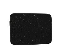 Housse noire à paillettes antichoc pour ordinateur portable - 13 pouces voyage d'affaires, voyage, école, bureau, pour un usage quotidien.