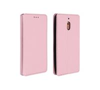 Housse Nokia 2.1 Etui folio Porte-cartes Fonction Support - Rose champagne