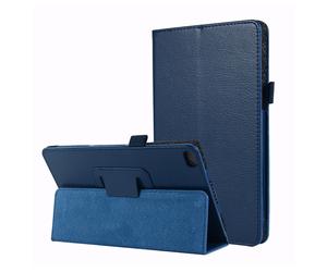 Housse nouvel Apple iPad 11 pouces 2025 / iPad 11 A16 Wifi / 5G bleue stand - Etui cover coque bleu protection iPad 11eme generation - Accessoires pochette Case