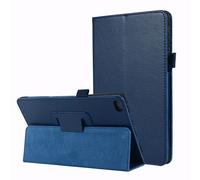 Housse Nouvel Apple Ipad 8ème Génération 10,2 2020 Wifi - 4g/Lte Bleu Foncé Avec Stand - Etui Coque Bleu De Protection Tablette New Ipad 8 10.2 Pouces - Accessoires Pochette Xeptio Case