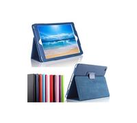 Housse nouvel pour Apple iPad 9.7 2018 Wifi - 4G/LTE Cuir Style bleue navy avec Stand - Etui coque de protection tablette New IPad 9.7 pouces -