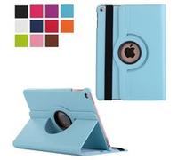 Housse Tablette XEPTIO Housse nouvel pour Apple iPad 9.7 2018 Wifi - 4G/LTE Cuir Style bleue rotative - Etui coque bleu de protection 360 degrés tablette New IPad 9.7