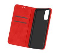 Housse pour OnePlus 9 Folio Vintage Porte-carte Fonction Support Rouge