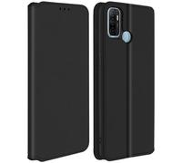 Housse - Oppo - A53/A53s - Éco-cuir - Portefeuille - Fonction support noir