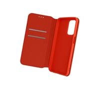 Housse Oppo A54 5G et A74 5G Clapet Portefeuille Fonction Support Vidéo Rouge
