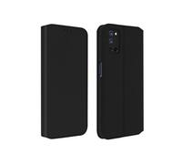 Housse Oppo A72 / A52 Clapet Porte-cartes Fonction Support Fin et Élégant Noir