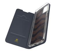 Housse pour Oppo A73 5G Etui Porte-carte Fonction Support Vidéo Bleu Nuit