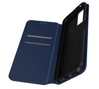 Housse Oppo A76, A96 et Realme 9i Clapet Portefeuille Support Vidéo bleu nuit
