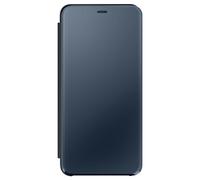 Housse Oppo Find X3 Lite Clapet translucide Miroir Support Vidéo noir
