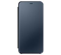 Housse Oppo Find X3 Lite Clapet translucide Miroir Support Vidéo noir