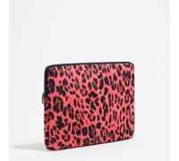 Housse ordinateur 13,5" nylon Leopard rose électrique UN