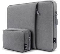 Housse Ordinateur 14 Pouces, Étanche Pochette Ordinateur 14 Pouces Pour Macbook Air 15 M4 M3 M2 2025-2022,14"" Lenovo Thinkpad Ideapad Hp Dell Asus Acer Etc Pochette Pc 14"" Portable-Gris Foncé Gris