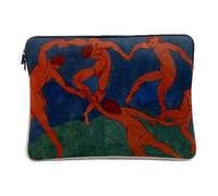 Housse Ordinateur et Tablette Aspect Lin - Henri Matisse La Dance Modernisme Peinture Beaux Arts - 10 Pouces Pochette de Protection PC Portable Imprimé en France