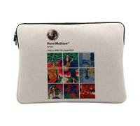 Housse Ordinateur et Tablette Aspect Lin - Henri Matisse Réseaux Sociaux Peinture Peintre - 12-13 Pouces Pochette de Protection PC Portable Imprimé en France