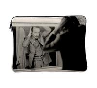Housse Ordinateur et Tablette Aspect Lin - Jacques Chirac Swag Classe Coiffure President France - 12-13 Pouces Pochette de Protection PC Portable Imprimé en France
