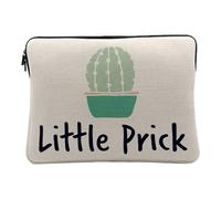 Housse Ordinateur et Tablette Aspect Lin - Little Prick Plants Pot Gardening Cactus - 14-15 Pouces Pochette de Protection PC Portable Imprimé en France