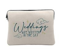 Housse Ordinateur et Tablette Aspect Lin - Marriages are Written in The Sky Gypsy Astrology - 12-13 Pouces Pochette de Protection PC Portable Imprimé en France