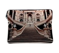 Housse Ordinateur et Tablette Aspect Lin - Palais de Justice de Vienne Autriche Monument Architecture - 14-15 Pouces Pochette Protection PC Portable Imprimé en France