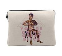Housse Ordinateur et Tablette Aspect Lin - You're Doing Great Btch Collage Vintage Illustration Art Humour Parodie Meme Humour Millenials Zoomer - 12-13 Pouces Pochette de Protection PC Portable