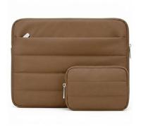 Housse Ordinateur Portable 13"" Multi Espace pour MacBook Neo Air 13 M1 M2 M3 M4 M5 - Marron
