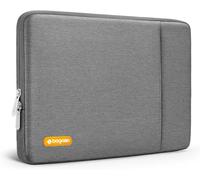 Housse Ordinateur Portable 14 Pouces, Étui Compatible Avec Hp, Lenovo, Dell, Asus, Acer, Hp Stream, Dell Latitude, Lenovo Ideapad ¿ Pochette Verticale En Polyester Avec Poche ¿ Gris Gris