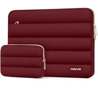 Housse Ordinateur Portable Bouffi 13-13,3 Pouces, Compatible Avec Macbook Air 13 13,6 M4 M3 M2 M1/Pro 13/Pro 14,Hp,Dell,Asus, Lenovo, Pochette Horizontal Polyester Avec Petit Sac,R[ZHB0904]