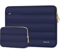 Housse Ordinateur Portable Bouffi 13-13,3 Pouces, Compatible Avec Macbook Air 13 13,6 M4 M3 M2 M1/Pro 13/Pro 14,Hp,Dell,Asus, Lenovo, Pochette Horizontal Polyester Avec Petit Sac,B[ZHB0891]