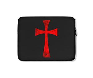 Housse Ordinateur Portable Chevaliers Templiers Croisés en Détresse Ordinateur Portable Sacoche Antichoc Étanche Sacoche Ordinateur 15In, pour Hommes, Femmes