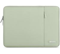 Housse Ordinateur Portable Compatible Avec Hp Lenovo Dell Asus Acer 14,Hp Stream 14, Dell Latitude 14,Lenovo Ideapad 14,Asus Zenbook 14,Étui Vertical En Polyester Avec Poche,Sage Vert Vert