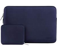 Housse Ordinateur Portable Compatible Avec Hp Lenovo Dell Asus Acer 14 Pouces,Hp Stream 14,Dell Latitude 14,Lenovo Ideapad 14,Asus Zenbook 14,Sac Néoprène Avec Petite Pochette,Bleu Marin Bleu