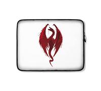 Housse Ordinateur Portable Dragon Rouge Ordinateur Portable Sacoche Moderne À La Saleté Sacoche Ordinateur 15In, pour Ordinateur Portable, Hommes