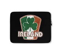Housse Ordinateur Portable Drapeau Irlandais Irlande Pochette De Protection Laptop Sleeve Antichoc Moderne Housse pour Ordinateur Portable 15In, pour Ordinateur Portable, Netbook