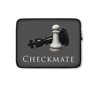 Housse Ordinateur Portable Échec Et Mat D'Échecs Sacoche Ordinateur À La Saleté Housse pour Ordinateur Portable Moderne Housse De Protection Ordinateur, pour Hommes, Femmes, 15in