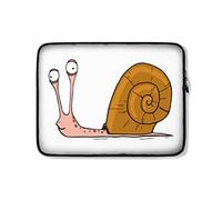 Housse Ordinateur Portable Escargot Drôle avec Une Expression De Visage Idiote Housse De Protection Ordinateur Antichoc Étanche Housse pour Ordinateur Portable 15In, pour Netbook