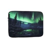 Housse Ordinateur Portable Estampes du Nord Pochette De Protection Laptop Sleeve À La Saleté Facile À Transporter Housse pour Ordinateur Portable, pour Ordinateur Portable, Travel, Netbook, 15In