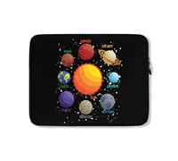 Housse Ordinateur Portable Exploration Spatiale du Système Solaire Housse De Protection Ordinateur À La Saleté Antichoc Sacoche Ordinateur 15In, pour Femmes, Hommes