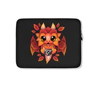 Housse Ordinateur Portable Feuilles Mignonnes Dragon Drôle Ordinateur Portable Sacoche Antichoc Étanche Sacoche Ordinateur 15In, pour Hommes, Femmes