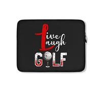 Housse Ordinateur Portable Golf en Direct Et en Rire Sacoche Ordinateur Facile À Transporter À La Saleté Housse De Protection Ordinateur 15In, pour Hommes, Ordinateur Portable