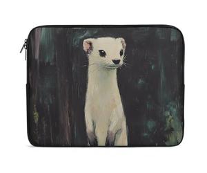 Housse Ordinateur Portable Hermine Blanche Pochette De Protection Laptop Sleeve Antichoc Facile À Transporter Sacoche Ordinateur, pour Ordinateur Portable, Netbook, Office, 15In