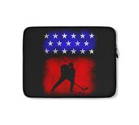 Housse Ordinateur Portable Hockey États-Unis Pochette De Protection Laptop Sleeve Antichoc Étanche Housse pour Ordinateur Portable 15In, pour Hommes, Femmes
