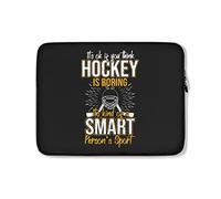 Housse Ordinateur Portable Humour sur Les Joueurs De Hockey sur Glace Pochette De Protection Laptop Sleeve Antichoc Housse De Protection Ordinateur 15In, pour Hommes, Ordinateur Portable