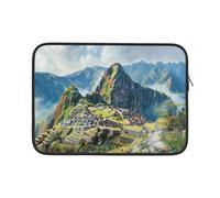 Housse Ordinateur Portable Impression De Montagnes De Sites Pittoresques Célèbres Pochette De Protection Laptop Sleeve Antichoc Housse pour Ordinateur Portable 15In, pour Netbook, Femmes