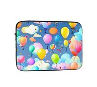 Housse Ordinateur Portable Imprimés De Ballons Colorés Pochette De Protection Laptop Sleeve Étanche Facile À Transporter Housse De Protection Ordinateur, pour Netbook, Hommes, Office, 15In