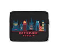 Housse Ordinateur Portable Italie Rome Ordinateur Portable Sacoche Antichoc Facile À Transporter Sacoche Ordinateur 15In, pour Femmes, Netbook