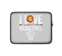 Housse Ordinateur Portable J'aime Le Basket Web Ordinateur Portable Sacoche Antichoc Sacoche Ordinateur À La Saleté Housse De Protection Ordinateur, pour Femmes, Netbook, 15in