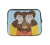 Housse Ordinateur Portable J'aime l'ours d'hiver avec des Flocons De Neige Ordinateur Portable Sacoche Hommes À La Saleté Sacoche Ordinateur, pour Netbook, Ordinateur Portable, 15In