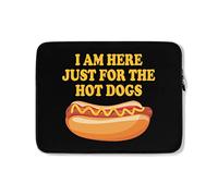 Housse Ordinateur Portable Je suis Ici Juste pour Les Hot-Dogs Housse De Protection Ordinateur Étanche À La Saleté Pochette De Protection Laptop Sleeve 15In, pour Hommes, Ordinateur Portable